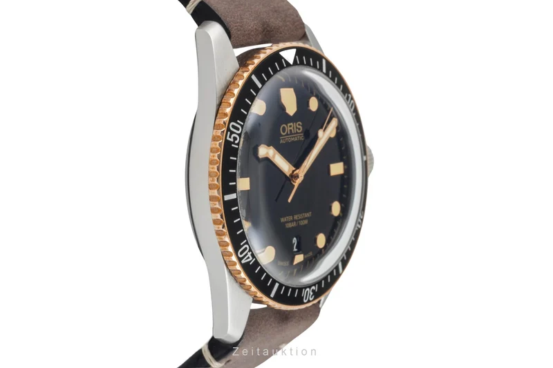 Oris Divers Sixty-Five steel / bronze automatic men's watch 01 733 7707 4354-07 5 20 55 LP: 2350EUR [2602365]