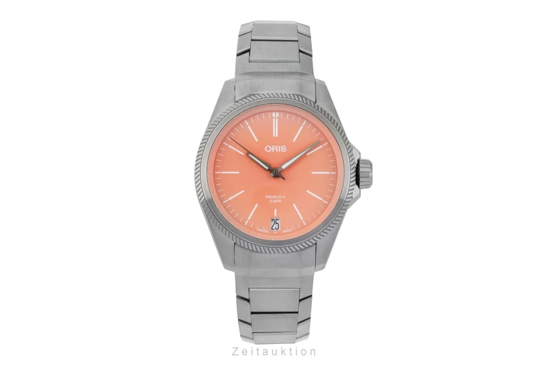 Oris Big Crown Pro Pilot titanium automatic men's watch 01 400 7778 7158-07 7 20 01TLC LP: 4300EUR [2602404]