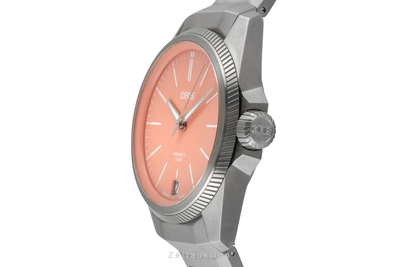 Oris Big Crown Pro Pilot titanium automatic men's watch 01 400 7778 7158-07 7 20 01TLC LP: 4300EUR [2602404]