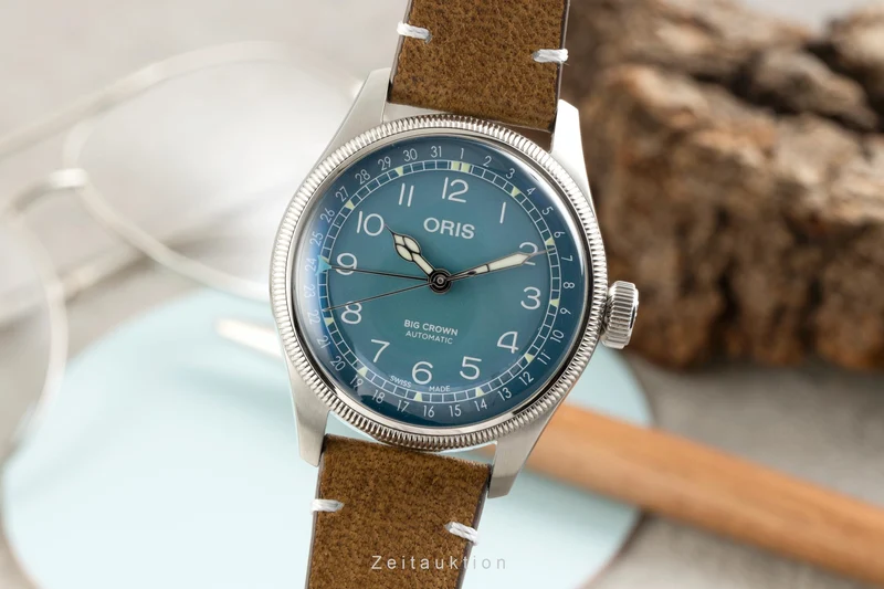 Oris Big Crown steel automatic men's watch 01 754 7779 4065-Set LP: 2250EUR [2602389]