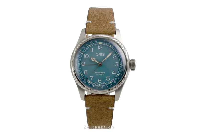 Oris Big Crown steel automatic men's watch 01 754 7779 4065-Set LP: 2250EUR [2602389]