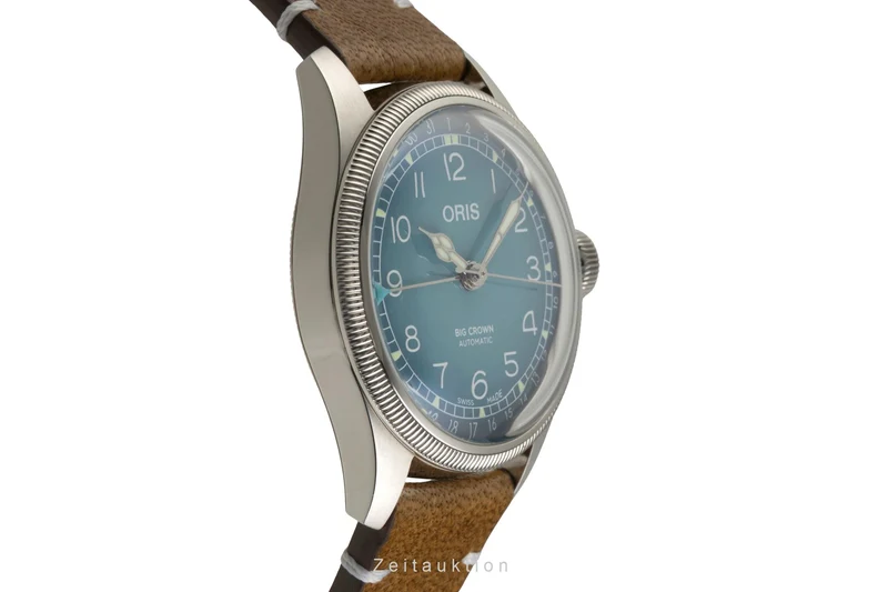 Oris Big Crown steel automatic men's watch 01 754 7779 4065-Set LP: 2250EUR [2602389]