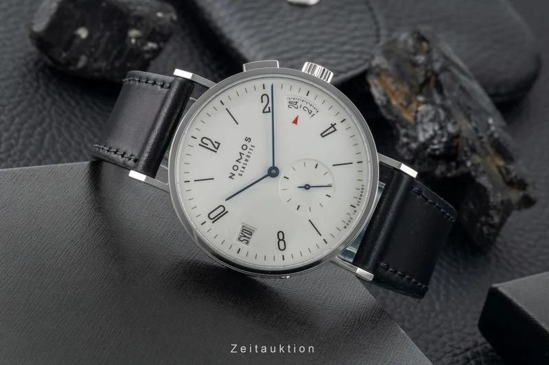Nomos Tangomat steel automatic men's watch 635 LP: 4040EUR [2602405]