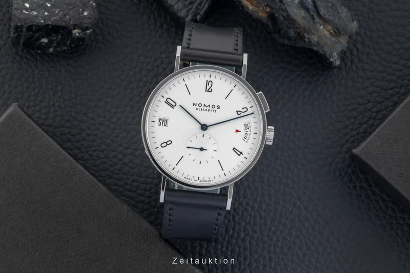 Nomos Tangomat steel automatic men's watch 635 LP: 4040EUR [2602405]
