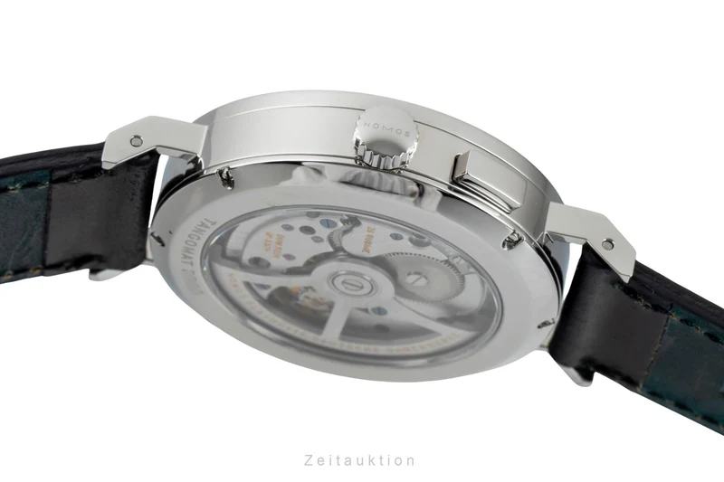 Nomos Tangomat steel automatic men's watch 635 LP: 4040EUR [2602405]