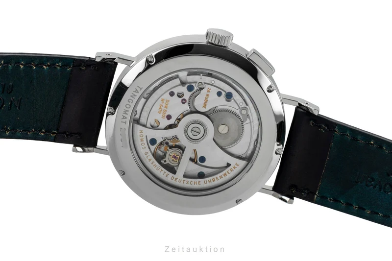 Nomos Tangomat steel automatic men's watch 635 LP: 4040EUR [2602405]