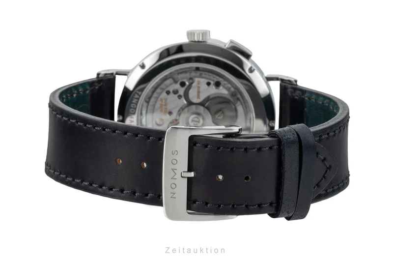 Nomos Tangomat steel automatic men's watch 635 LP: 4040EUR [2602405]
