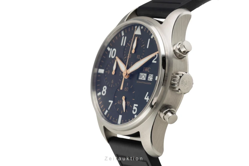 IWC Fliegerchronograph steel automatic men's watch IW388116 LP: 7700EUR [2602409]