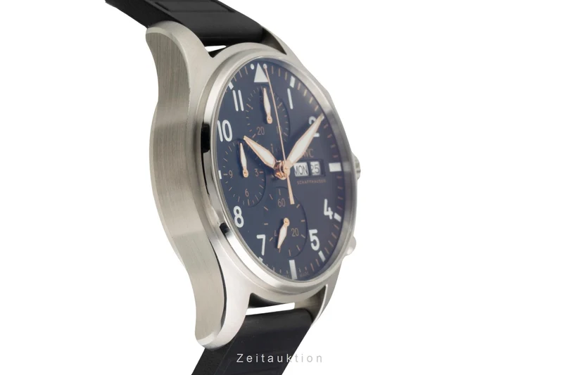 IWC Fliegerchronograph steel automatic men's watch IW388116 LP: 7700EUR [2602409]