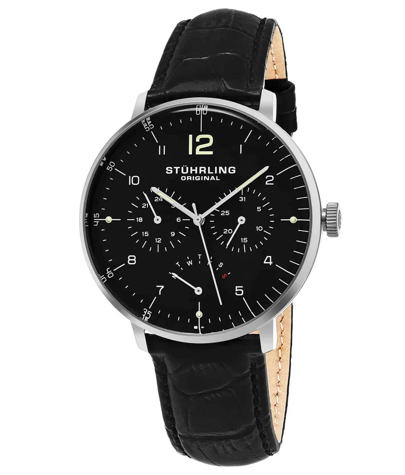 Stührling Vitesse Larvotto 733 Quartz 42mm Chronograph