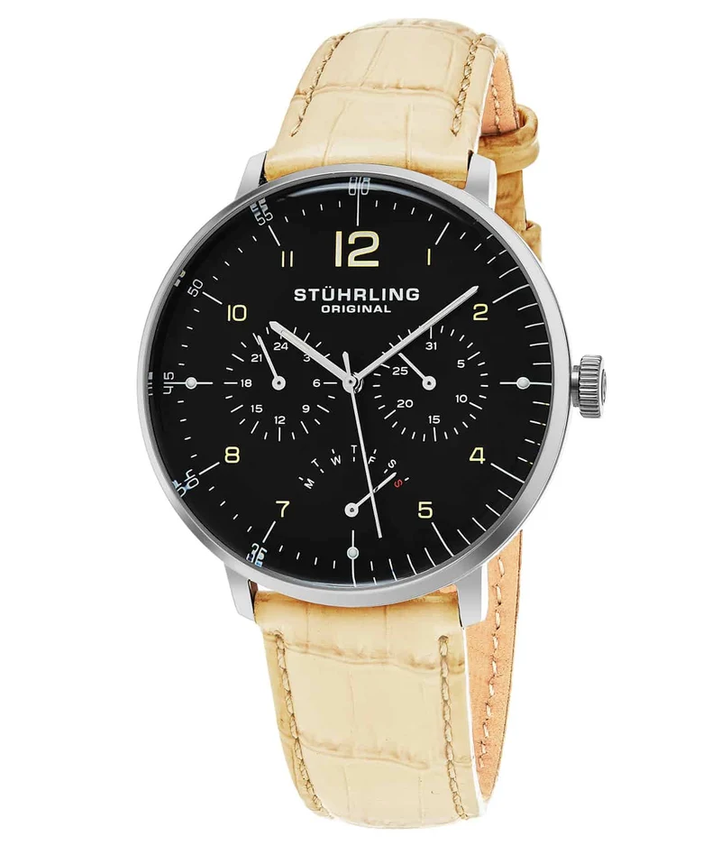 Stührling Vitesse Larvotto 733 Quartz 42mm Chronograph