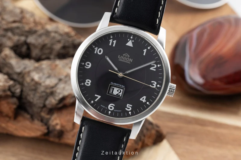 Union Glashütte Fliegeruhr steel automatic men's watch 26-45 [2601933]