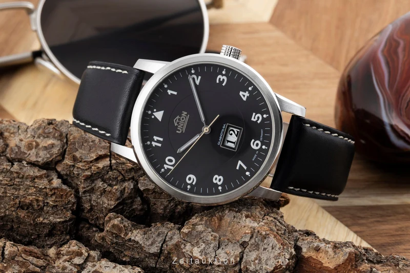 Union Glashütte Fliegeruhr steel automatic men's watch 26-45 [2601933]