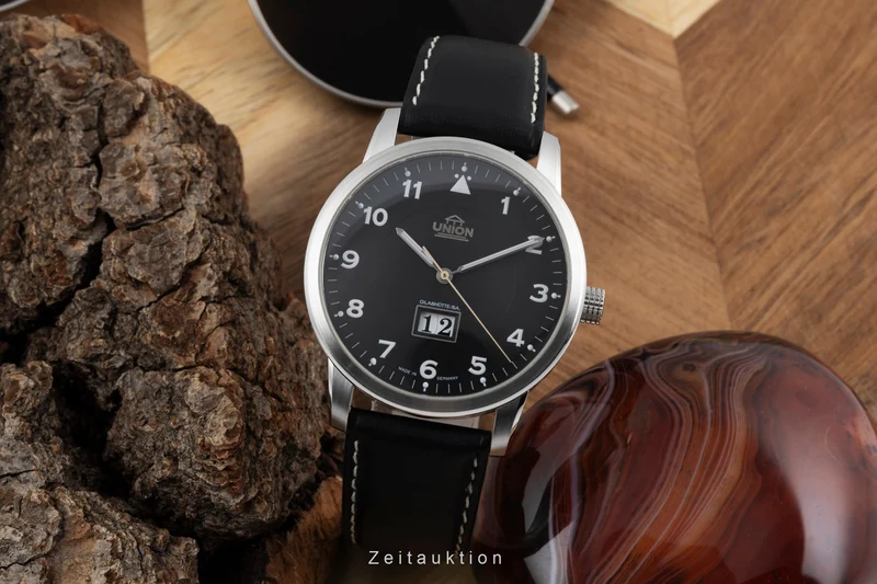 Union Glashütte Fliegeruhr steel automatic men's watch 26-45 [2601933]