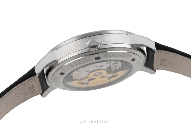 Union Glashütte Fliegeruhr steel automatic men's watch 26-45 [2601933]