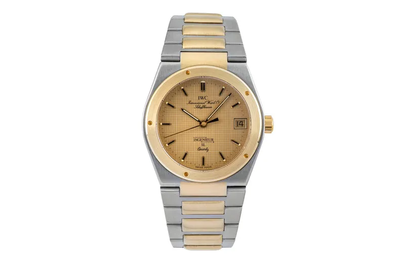 IWC Ingenieur steel / gold quartz men's watch 3305 [2601795]