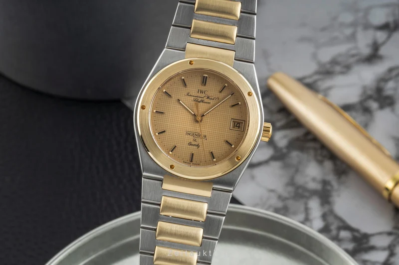 IWC Ingenieur steel / gold quartz men's watch 3305 [2601795]