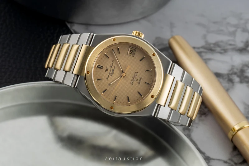 IWC Ingenieur steel / gold quartz men's watch 3305 [2601795]