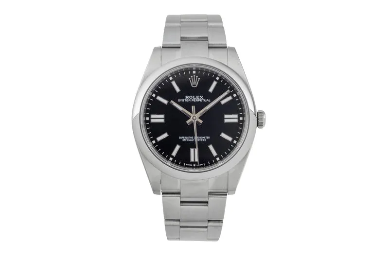 Rolex Oyster Perpetual steel automatic men's watch 124300 [2602021]