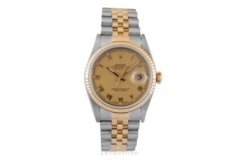 Rolex Datejust steel / gold automatic men's watch 16233 [2601556]