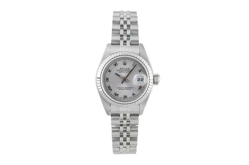 Rolex Lady Datejust steel / white gold automatic women's watch 79174 [2601273]
