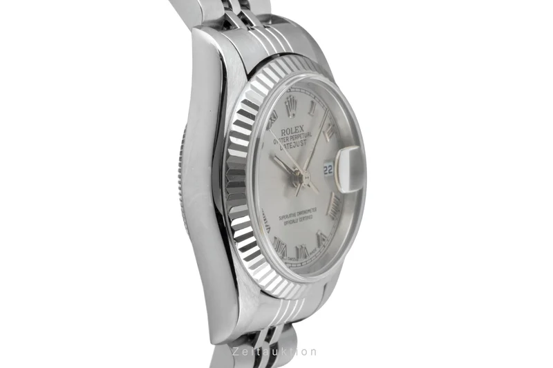 Rolex Lady Datejust steel / white gold automatic women's watch 79174 [2601273]