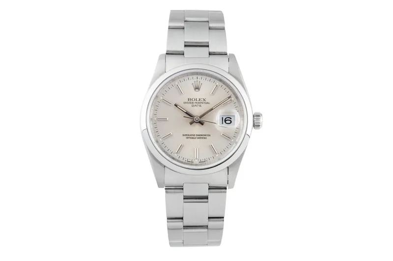 Rolex Date steel automatic men's watch 15200 [2601763]