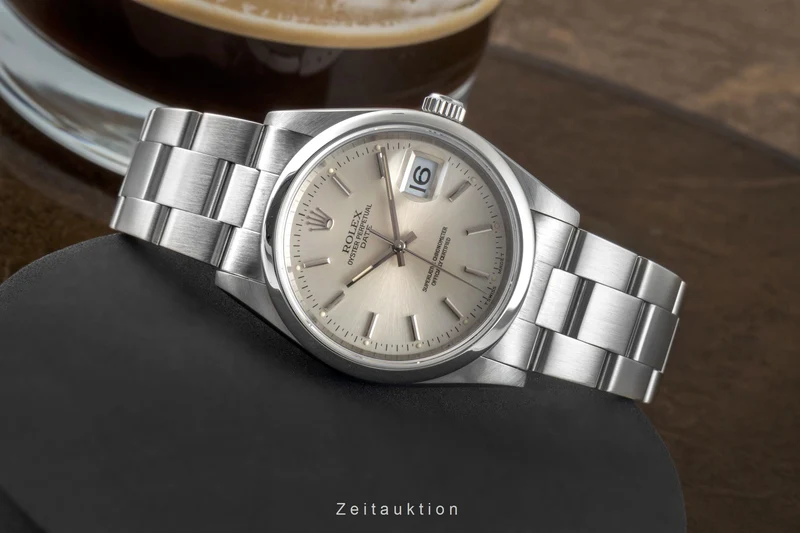Rolex Date steel automatic men's watch 15200 [2601763]