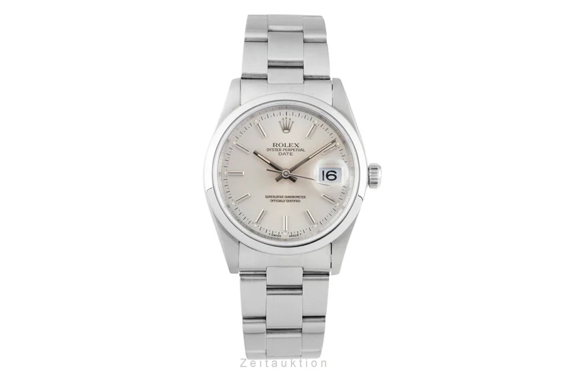 Rolex Date steel automatic men's watch 15200 [2601763]