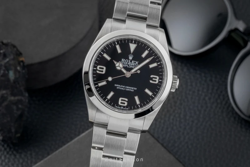 Rolex Explorer steel automatic men's watch 224270 [2601744]