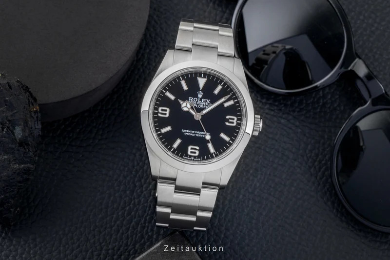 Rolex Explorer steel automatic men's watch 224270 [2601744]