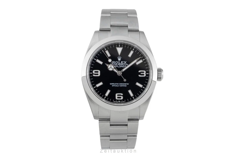 Rolex Explorer steel automatic men's watch 224270 [2601744]