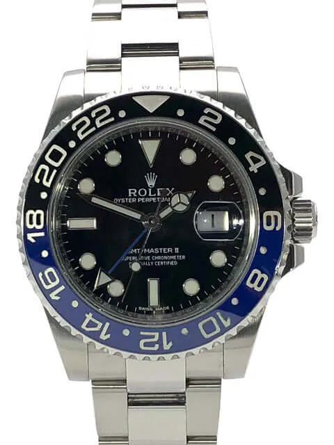 Rolex GMT Master II Edelstahl 116710BLNR aus 2015