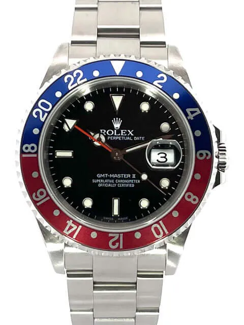 Rolex GMT Master II 16710 Pepsi LC100 aus 2001 P-Serie