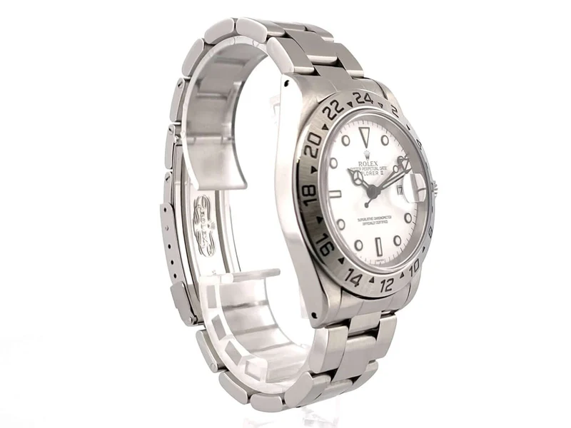 Rolex Explorer II Ref. 16570 Zifferblatt Weiß aus 1999 A-Serial