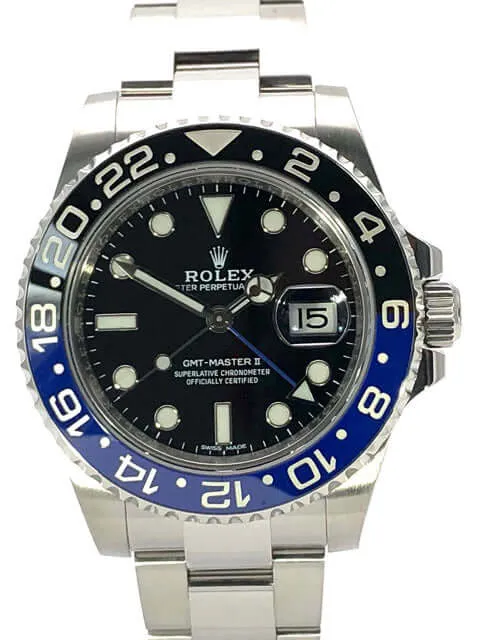 Rolex GMT Master II Edelstahl 116710BLNR aus 2017