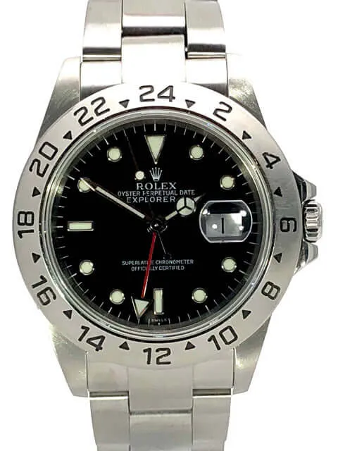 Rolex Explorer II Ref. 16570 Zifferblatt Schwarz aus 1999 A-Serial