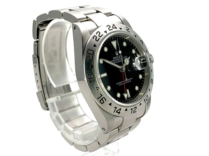 Rolex Explorer II Ref. 16570 Zifferblatt Schwarz aus 1999 A-Serial