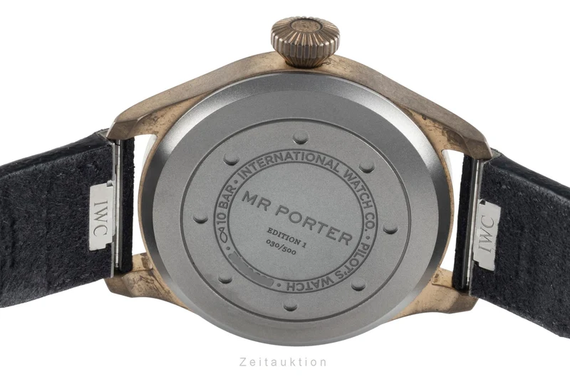 IWC Big Pilot bronze automatic men's watch IW329703 LP: 10700EUR Limited [2601978]