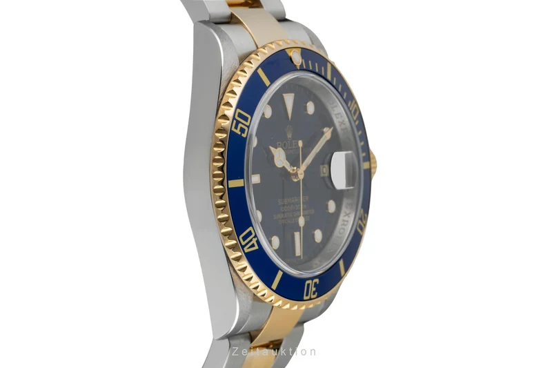 Rolex Submariner steel / gold automatic men's watch 16613 T [2601858]