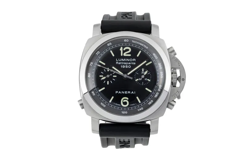 Panerai Luminor chronograph steel automatic men's watch PAM00213 [2601796]