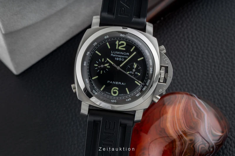 Panerai Luminor chronograph steel automatic men's watch PAM00213 [2601796]