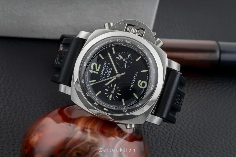 Panerai Luminor chronograph steel automatic men's watch PAM00213 [2601796]