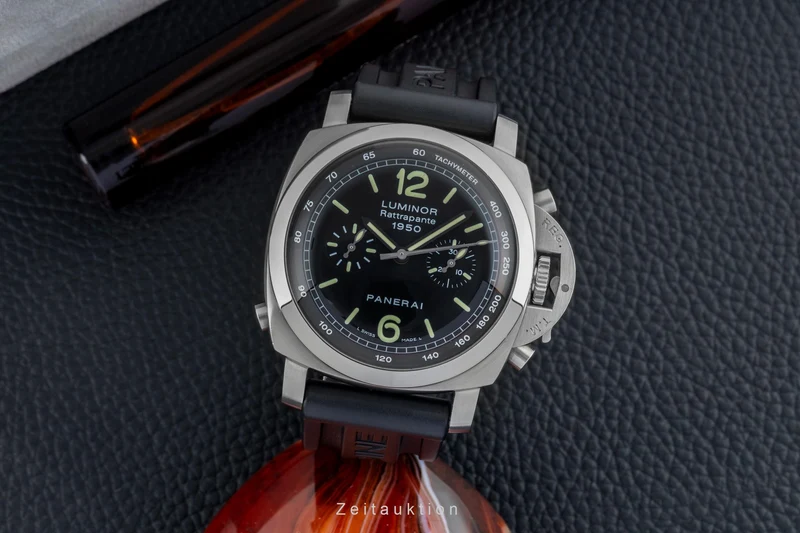 Panerai Luminor chronograph steel automatic men's watch PAM00213 [2601796]
