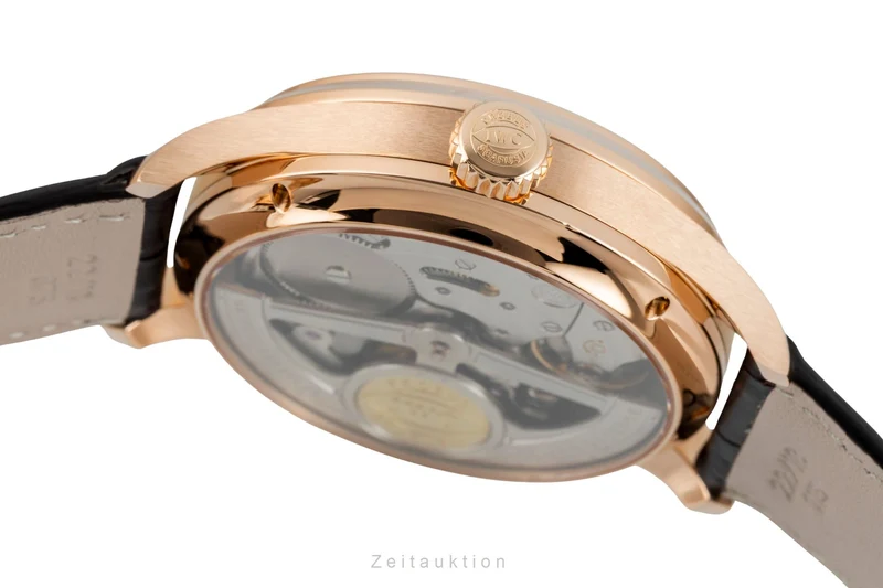 IWC Portugieser 18 ct red gold automatic men's watch IW502122 LP: 56900EUR [2601827]