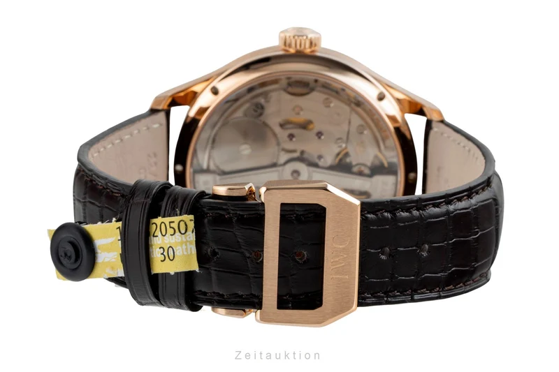 IWC Portugieser 18 ct red gold automatic men's watch IW502122 LP: 56900EUR [2601827]