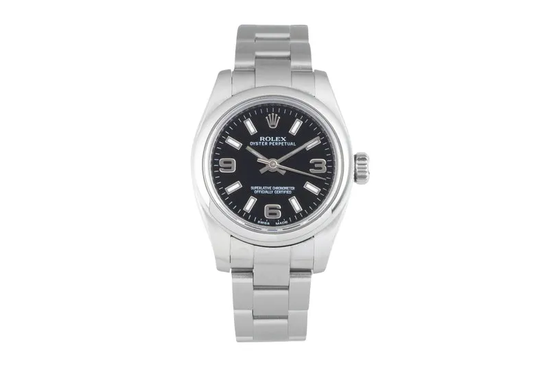 Rolex Oyster Perpetual steel automatic women's watch 176200 [2601621]