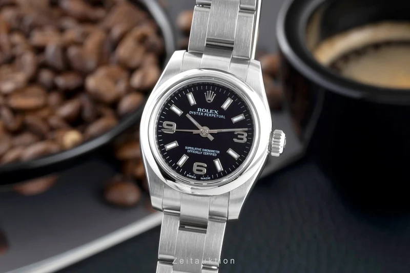 Rolex Oyster Perpetual steel automatic women's watch 176200 [2601621]