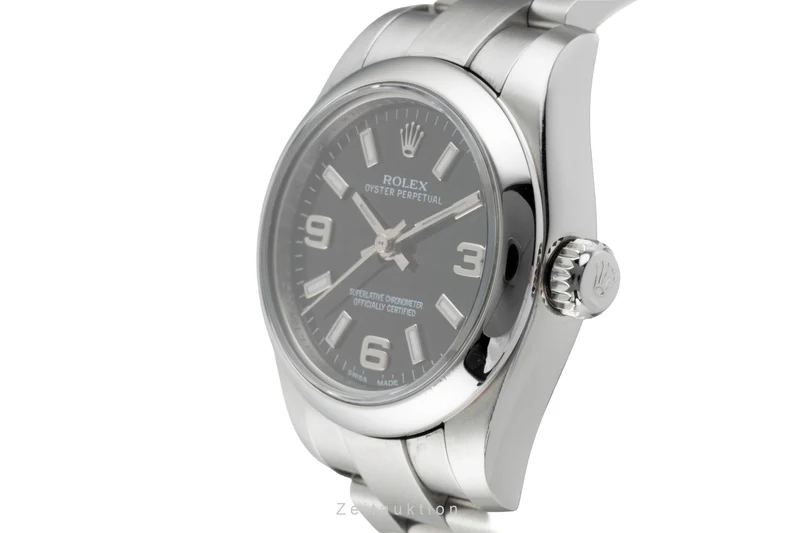 Rolex Oyster Perpetual steel automatic women's watch 176200 [2601621]