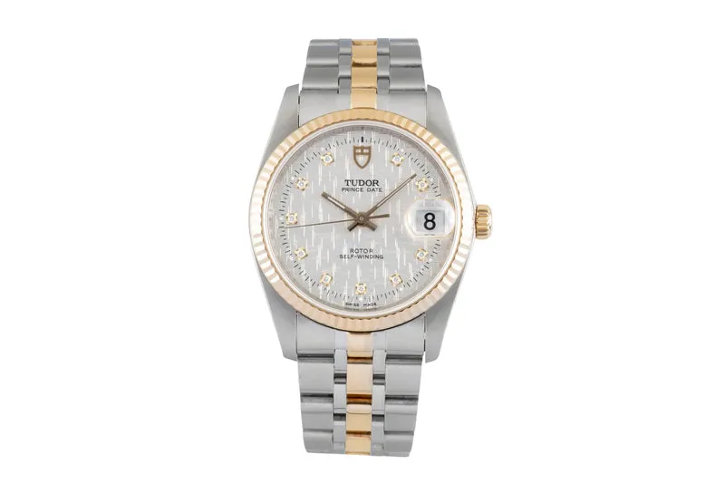 Tudor Prince Date steel / gold automatic men's watch 74033 [2601564]